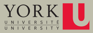 York university logo